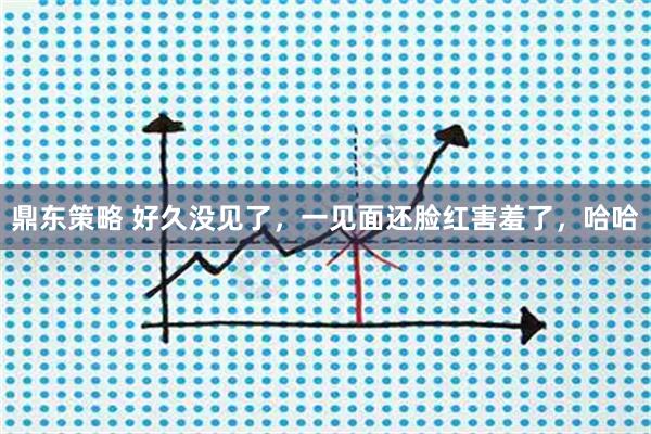 鼎东策略 好久没见了，一见面还脸红害羞了，哈哈